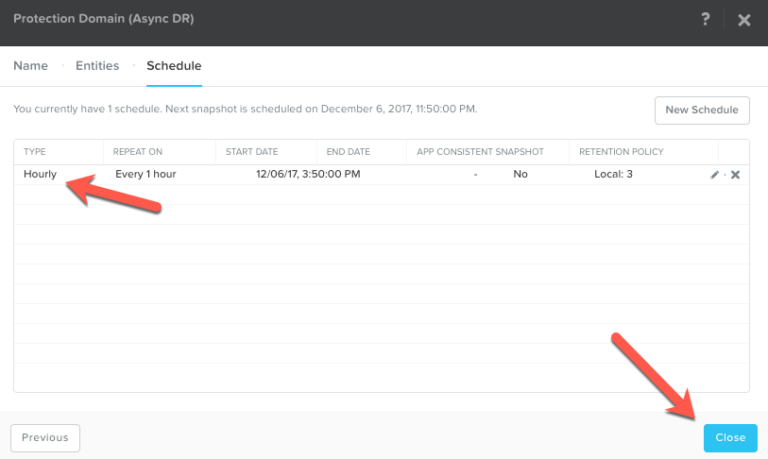 Configuring Nutanix Protection Domain – MyPureSupport